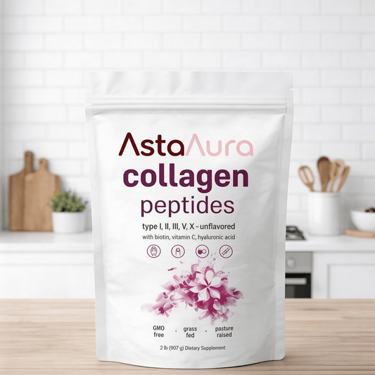 AstaAura AgeDefy™ Collagen Peptides Capsules - Asta Aura
